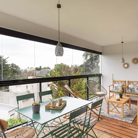 Namaste - Bel Appt Pour 5 Avec Terrasse Parking レンヌ