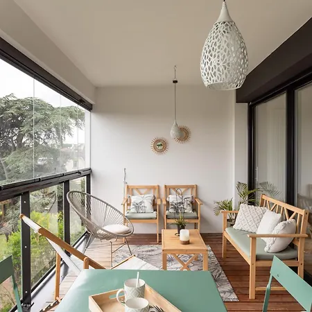 Namaste - Bel Appt Pour 5 Avec Terrasse Parking アパート